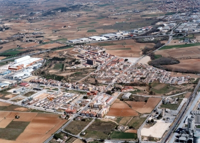Vista aèria del municipi