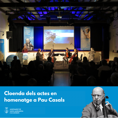 Cloenda homenatge a Pau Casals