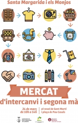 Cartell mercat intercanvi i segona mà 2019