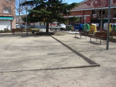 Pista de petanca dels Monjos