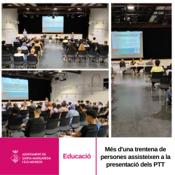Presentació dels PTT a la casa de cultura Mas Catarro