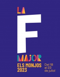 Portada del programa de la Festa Major dels Monjos 2023