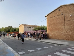 Inici del curs escolar a Santa Margarida i els Monjos