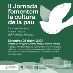 Fomentem la cultura de la pau