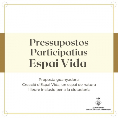 Espai vida- pressupostos participatius