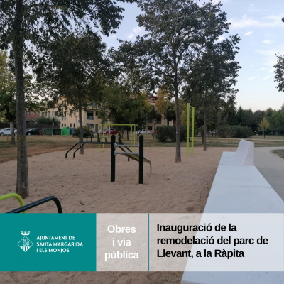 Remodelació del parc de Llevant