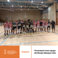 Presentats els nous equips dels Monjos Bàsquet Club