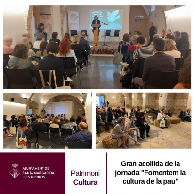 Gran acollida de la jornada "Fomentem la cultura de la pau"