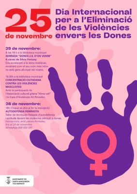 25 de novembre Dia Internacional Eliminació Violències envers les Dones