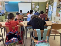 Inici del curs escolar a Santa Margarida i els Monjos