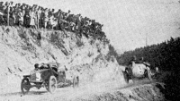El pas del circuit per Santa Margarida i els Monjos l'any 1922