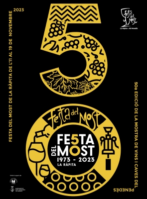 Cartell de la Festa del Most de la Ràpita 2023